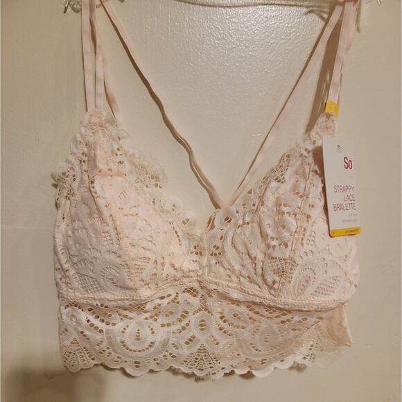 Juniors Small So Lace Bralette - Picture 9 of 9